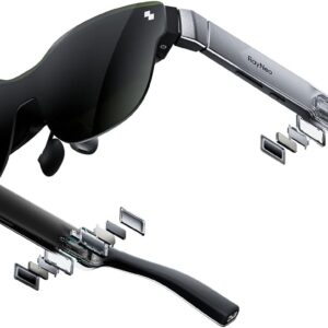 RayNeo Air 3s AR/XR Glasses, 201" 120Hz FHD HueView Display, Portable AR Video Eyewear Gaming Glasses for iPhone 16/15, Android, Mac, Switch, PS5, Steam Deck - Next-Gen Wearable Theater