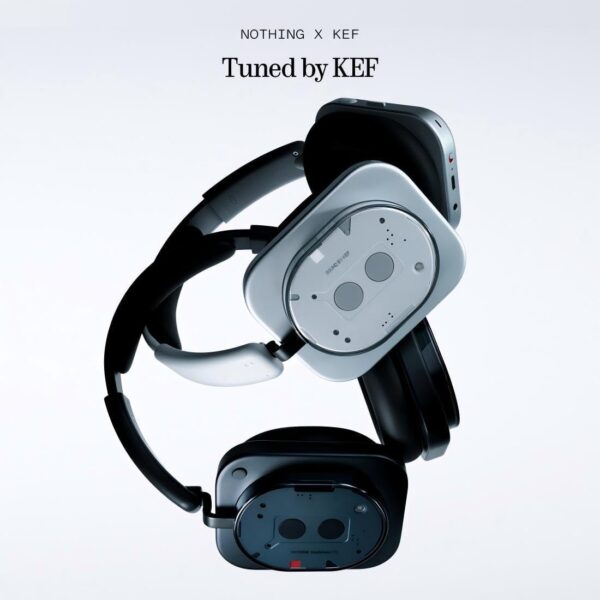 Nothing Headphone (1) Hybrid Active Noise Cancelling Headphones, Wireless Over-Ear Headphones with 6 Mics, 80Hrs Playtime, Hi-Res Audio, KEF-Tuned, Spatial Sound, Comfort Fit & Fast Charging White - Image 2