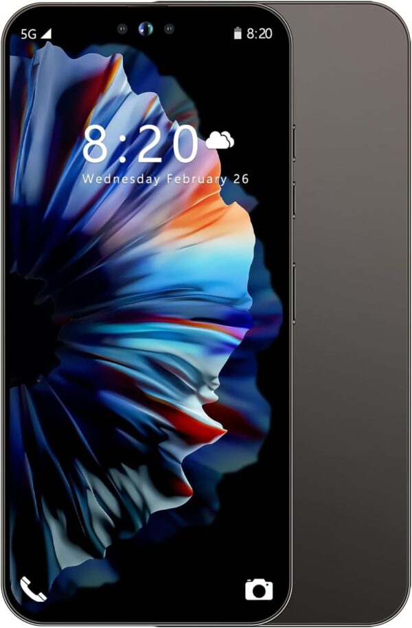 14 ProMA X Unlocked Cell Phone,Smartphone Long Battery Life 6.82" HD Screen Unlocked Phones, 6+256GB Android 13.0 with 128G Memory Card, Dual SIM/Fingerprint Lock/Face ID/GPS (Black) Brand: KURSARKEE