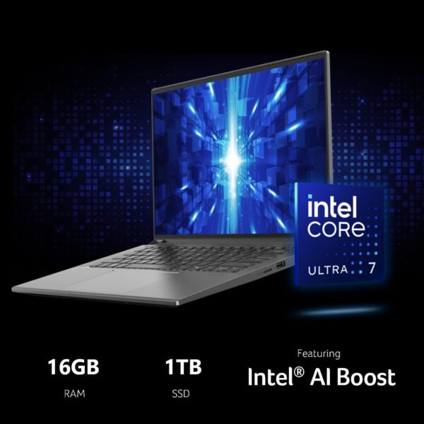 Acer Swift X 14 Laptop | 14.5" OLED 2880 x 1800 120Hz Calman Verified | Unlock AI Experiences | Intel Core Ultra 7 Processor 155H | NVIDIA GeForce RTX 4060 | 16GB LPDDR5X | 1TB SSD | SFX14-72G-77NJ - Image 12