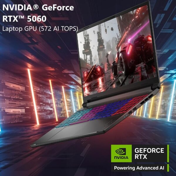 Acer Nitro V 16S AI Gaming Laptop | AMD Ryzen 7 260 Processor | NVIDIA GeForce RTX 5060 Laptop GPU (572 AI Tops) | 16" WUXGA IPS 180Hz Display | 32GB DDR5 | 1TB Gen 4 SSD | Wi-Fi 6 | ANV16S-41-R2AJ - Image 17