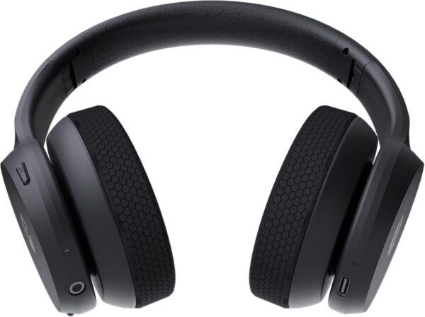 Raycon Fitness Headphones - Wireless Over-Ear-Headphones with 45 Hours of Battery, Active Noise Cancellation, Awareness Mode, 3 Quick Swap Ear Cushions, IPX4 Water Resistance (Black) - Image 6