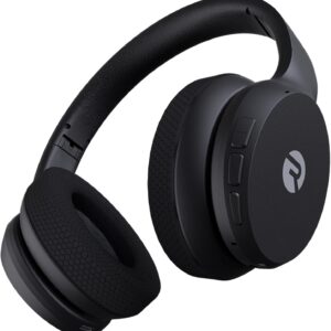 Raycon Fitness Headphones - Wireless Over-Ear-Headphones with 45 Hours of Battery, Active Noise Cancellation, Awareness Mode, 3 Quick Swap Ear Cushions, IPX4 Water Resistance (Black)