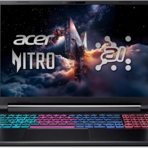 Acer Nitro V 16S AI Gaming Laptop | AMD Ryzen 7 260 Processor | NVIDIA GeForce RTX 5060 Laptop GPU (572 AI Tops) | 16" WUXGA IPS 180Hz Display | 32GB DDR5 | 1TB Gen 4 SSD | Wi-Fi 6 | ANV16S-41-R2AJ