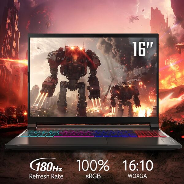 Acer Nitro V 16S AI Gaming Laptop | AMD Ryzen 7 260 Processor | NVIDIA GeForce RTX 5060 Laptop GPU (572 AI Tops) | 16" WUXGA IPS 180Hz Display | 32GB DDR5 | 1TB Gen 4 SSD | Wi-Fi 6 | ANV16S-41-R2AJ - Image 14
