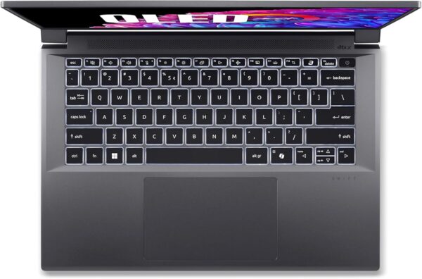 Acer Swift X 14 Laptop | 14.5" OLED 2880 x 1800 120Hz Calman Verified | Unlock AI Experiences | Intel Core Ultra 7 Processor 155H | NVIDIA GeForce RTX 4060 | 16GB LPDDR5X | 1TB SSD | SFX14-72G-77NJ - Image 3