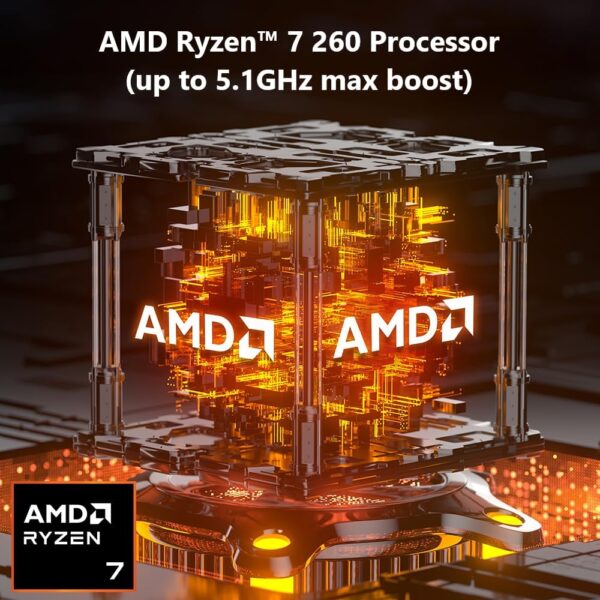 Acer Nitro V 16S AI Gaming Laptop | AMD Ryzen 7 260 Processor | NVIDIA GeForce RTX 5060 Laptop GPU (572 AI Tops) | 16" WUXGA IPS 180Hz Display | 32GB DDR5 | 1TB Gen 4 SSD | Wi-Fi 6 | ANV16S-41-R2AJ - Image 18