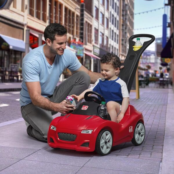 Step2 Whisper Ride Cruiser Red Kids Push Car - Image 7