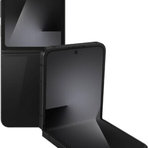 Samsung Galaxy Z Flip7 FE Cell Phone, 128GB AI Smartphone, Unlocked Android, Long Battery Life, 2025, US 1 Yr Manufacturer Warranty, Black