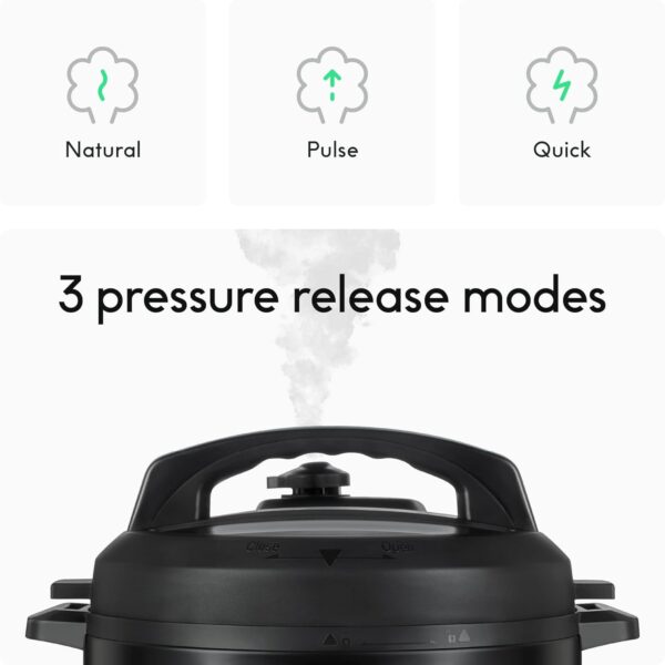 CHEF iQ Smart Pressure Cooker with WiFi and Built-in Scale - Easy-to-Use 10-in-1 Multicooker with 500+ Guided Recipes - Rice Cooker, Slow Cooker, Instant Meals for Foodies - 6 Quart - Family Size - Image 3