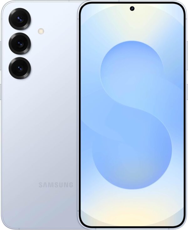 Samsung Galaxy S25+ Cell Phone, 512GB Smartphone, Unlocked Android, AI Night Mode Camera, Snapdragon 8 Elite Fast Processor, ProScaler Display, 4900mAh Battery, 2025, US 1 Yr Warranty, Icyblue