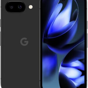 Google Pixel 9a with Gemini - Unlocked Android Smartphone with Incredible Camera and AI Photo Editing, All-Day Battery, and Powerful Security - Obsidian - 128 GB
