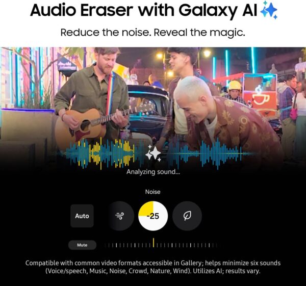 Samsung Galaxy S25+ Cell Phone, 512GB Smartphone, Unlocked Android, AI Night Mode Camera, Snapdragon 8 Elite Fast Processor, ProScaler Display, 4900mAh Battery, 2025, US 1 Yr Warranty, Icyblue - Image 8