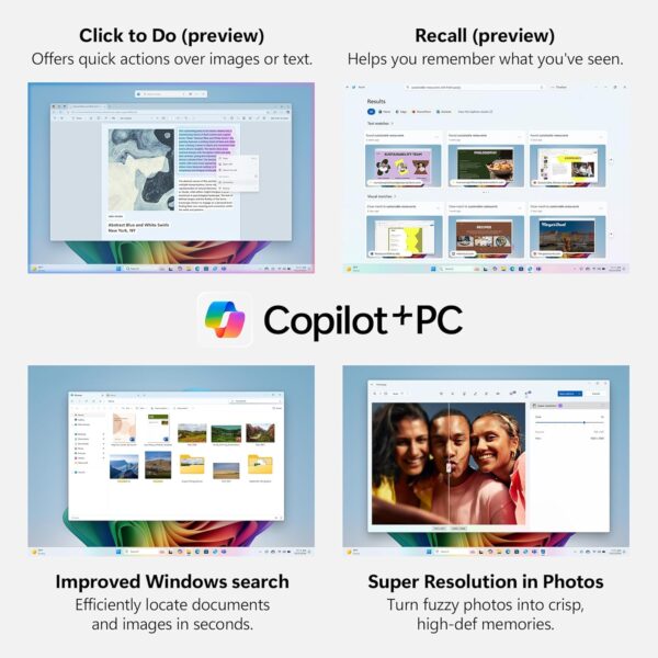Acer Swift 14 AI Copilot+ PC | 14" WUXGA 16:10 Touch Display | AMD Ryzen AI 9 365 10-Core (Up to 5.0GHz & Up to 73 Tops) | AMD Radeon 880M | 16GB LPDDR5X | 1TB Gen 4 SSD | Wi-Fi 7 | SF14-61T-R49D - Image 18