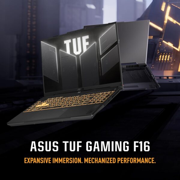 ASUS TUF Gaming F16 (2024) Gaming Laptop, 16” FHD+ 144Hz IPS-Level 16:10 Display, Intel® Core™ 5 210H Processor, NVIDIA® GeForce RTX™ 4050, 8GB DDR5, 512GB PCIe Gen4 SSD, Wi-Fi 6, Windows 11 Home - Image 5