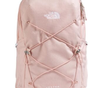 THE NORTH FACE Women's Jester Everyday Laptop Backpack | Commuter Travel Bag with Laptop Sleeve, Water-Repellent Finish, Spacious Compartment, Pink Moss, One Size