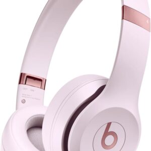 Beats Solo 4 - Wireless Bluetooth On-Ear Headphones, Apple & Android Compatible, Up to 50 Hours of Battery Life - Cloud Pink (Renewed Premium)
