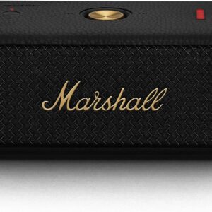 Marshall Emberton II Portable Bluetooth Speaker, Black & Brass