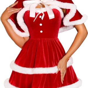 Women Christmas outfits Santa Costune